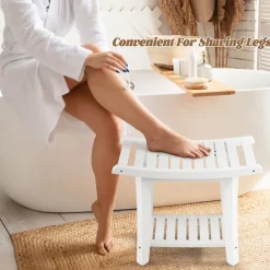 Sharper Image 2-Tier Bathroom Shower Bench