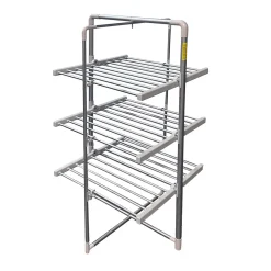 Paramount Sales Group, LLC 3-Tier Deluxe Heated Fold-Up Drying Rack