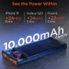 Sharper Image Transparent Fast Charge Power Bank