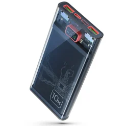 Sharper Image Transparent Fast Charge Power Bank