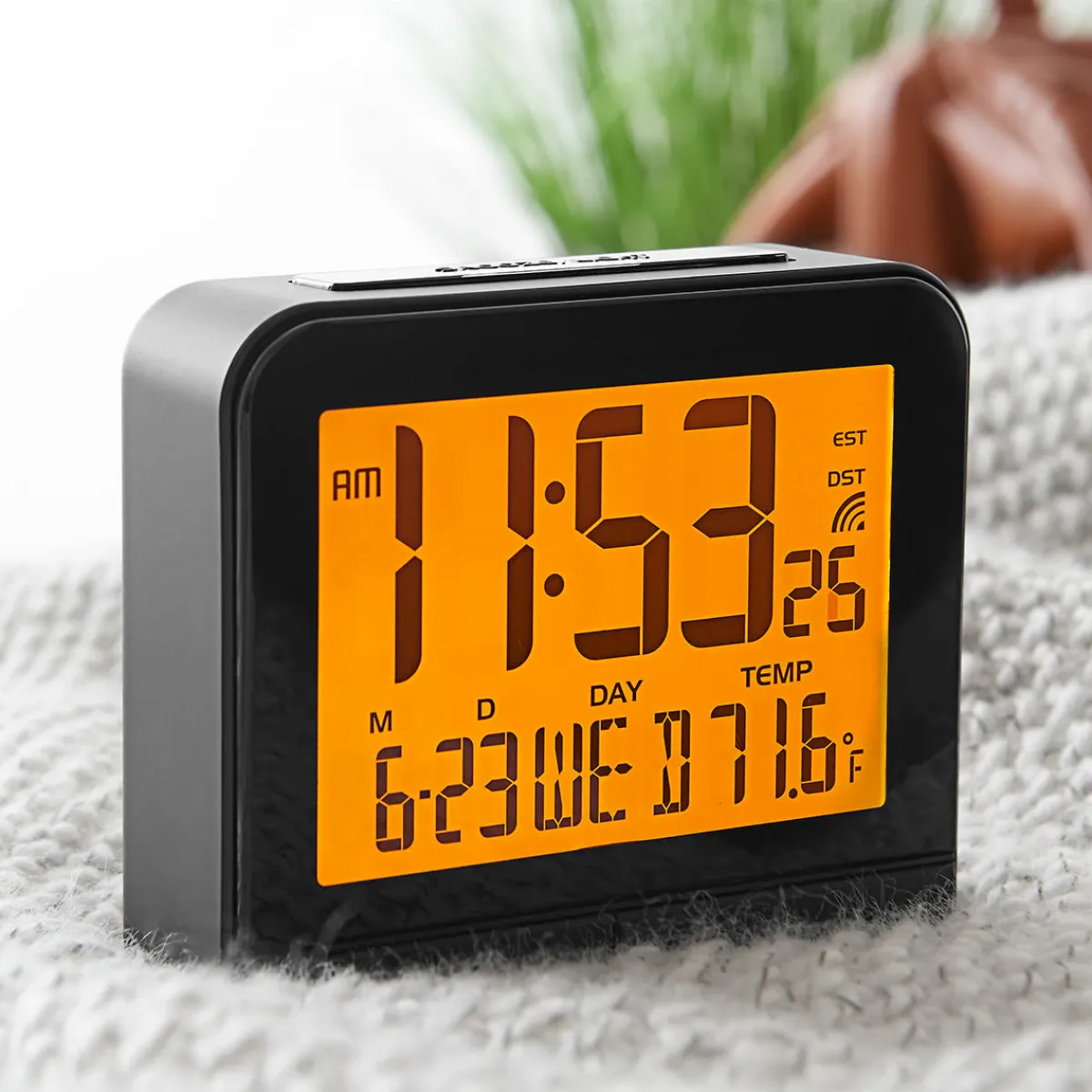 Sharper Image Travel Alarm Clock by