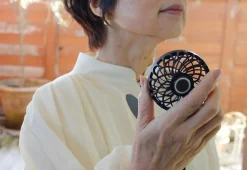 Sharper Image Travel Mirror Fan