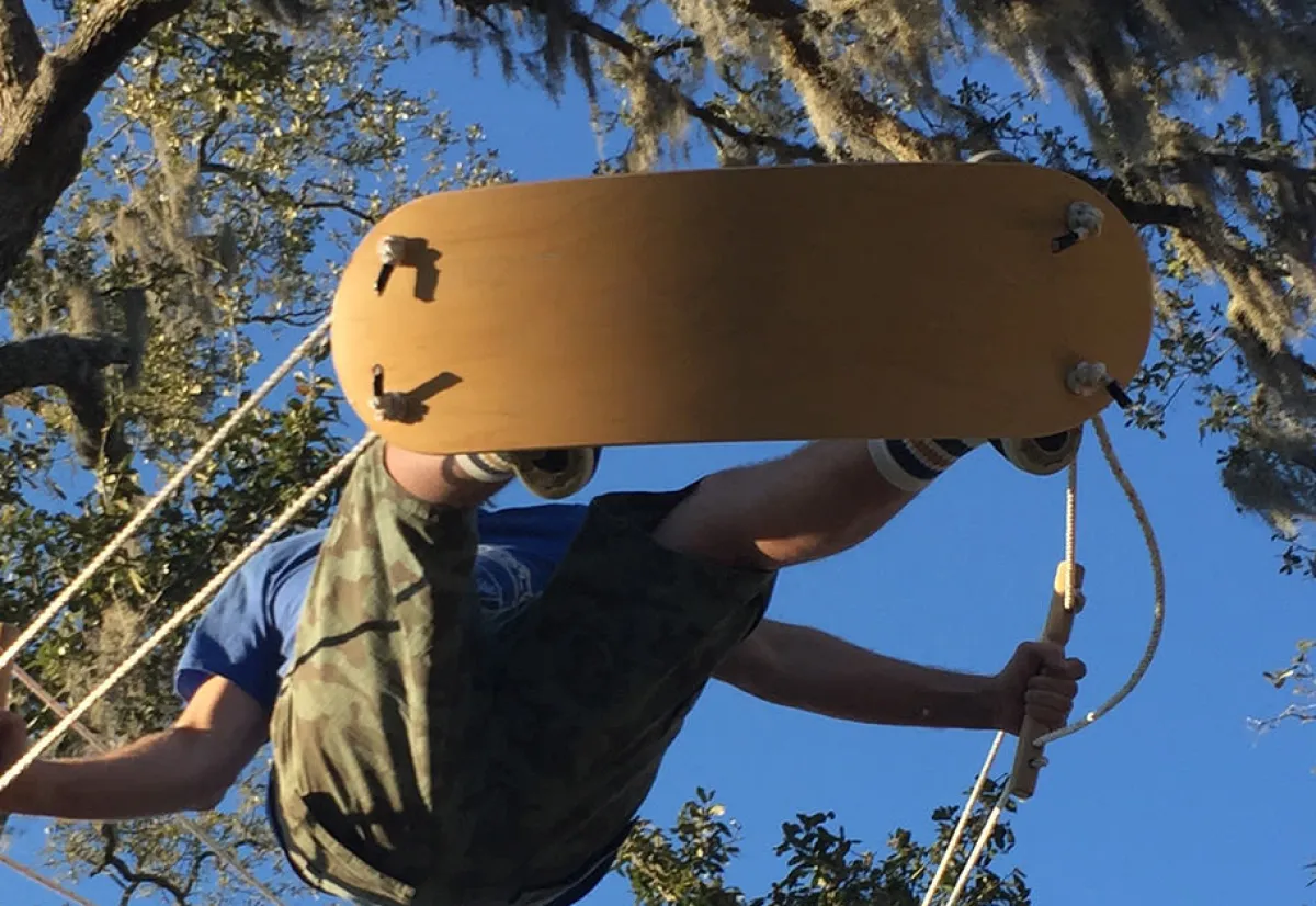 Flybar Inc Tree Swing Surf Board