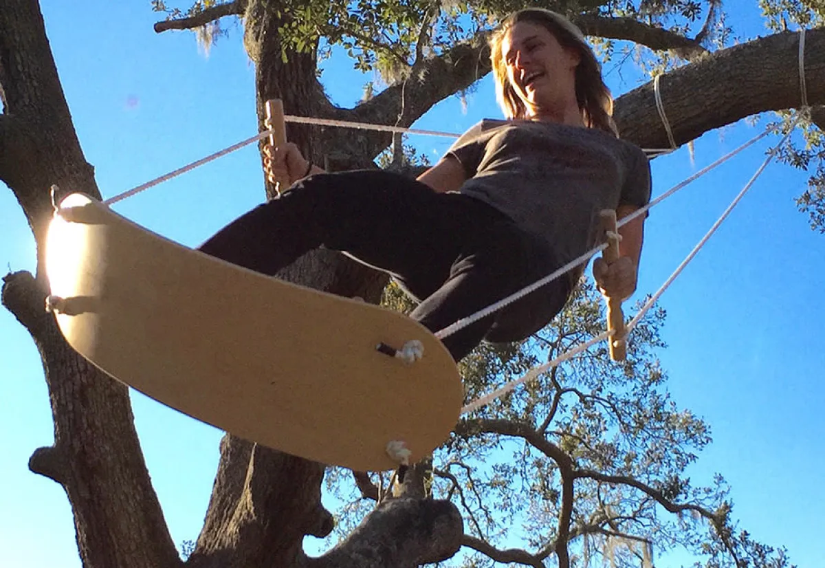 Flybar Inc Tree Swing Surf Board