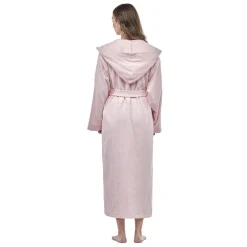 Conair (Personal Care Division) Turkish Cotton Mid-Calf Length Hooded Bathrobe