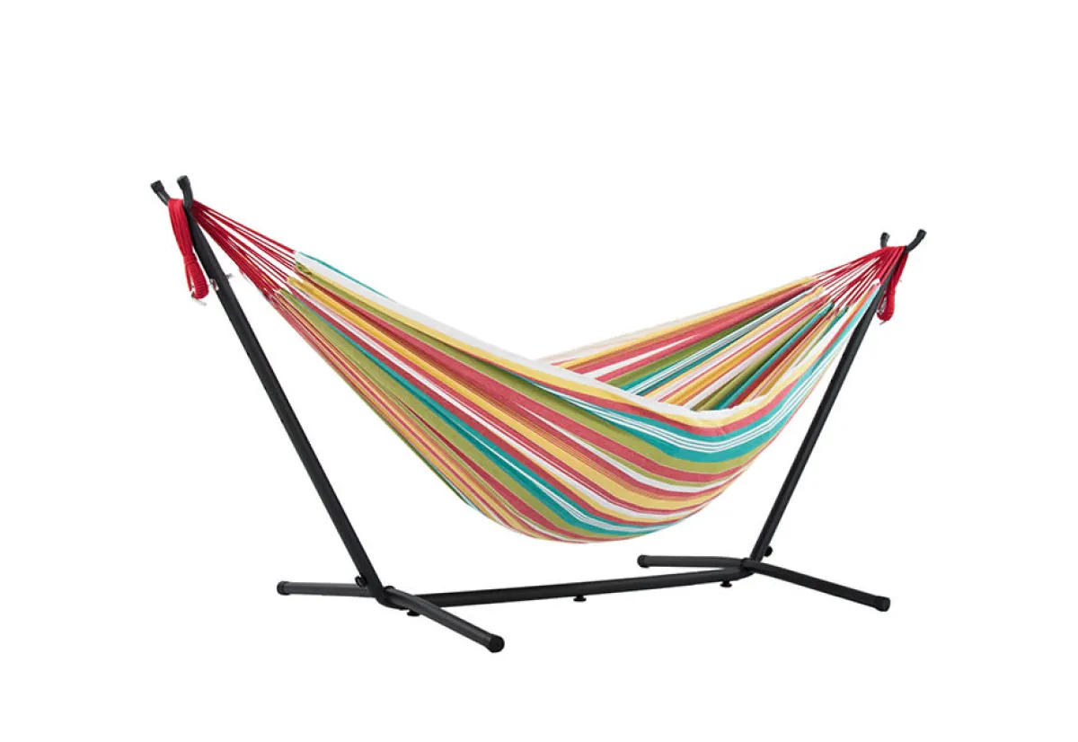 Vivere Ltd. Two-Person 9-Ft. Hammock and Stand
