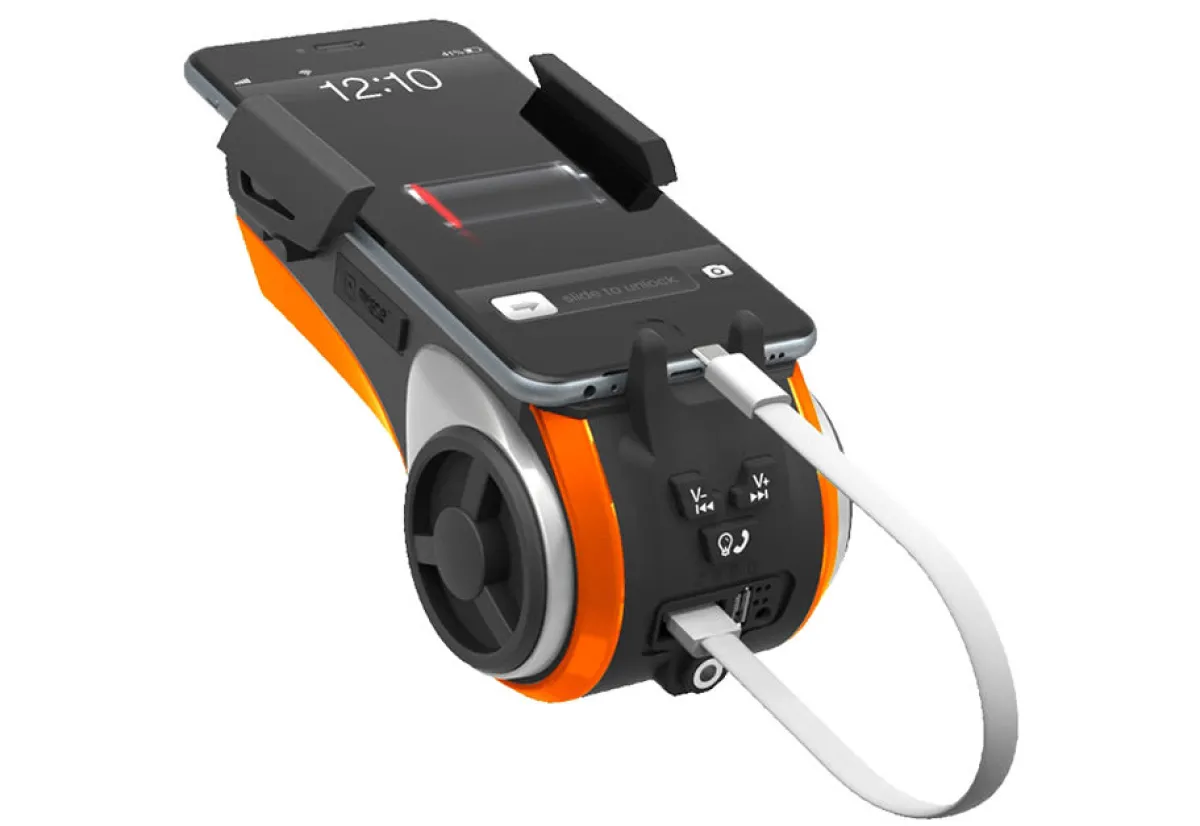SONDPEX CORPORATION OF AMERICA LLC Ultimate Bicycle Speaker Mount and Headlight