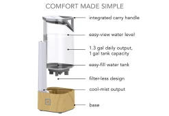 Vornado Air, LLC Ultrasonic Cool Mist Humidifier