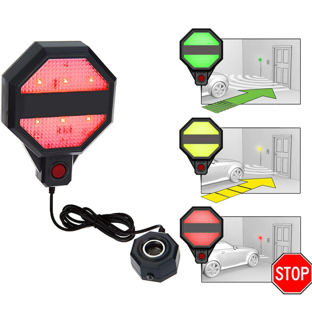 STKR Concepts Ultrasonic Garage Parking Sensor