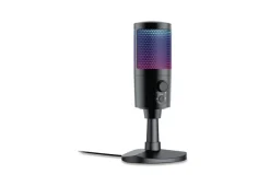 Naxa Electronics USB Gaming and Streaming Microphone with RGB Lighting