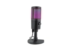 Naxa Electronics USB Gaming and Streaming Microphone with RGB Lighting