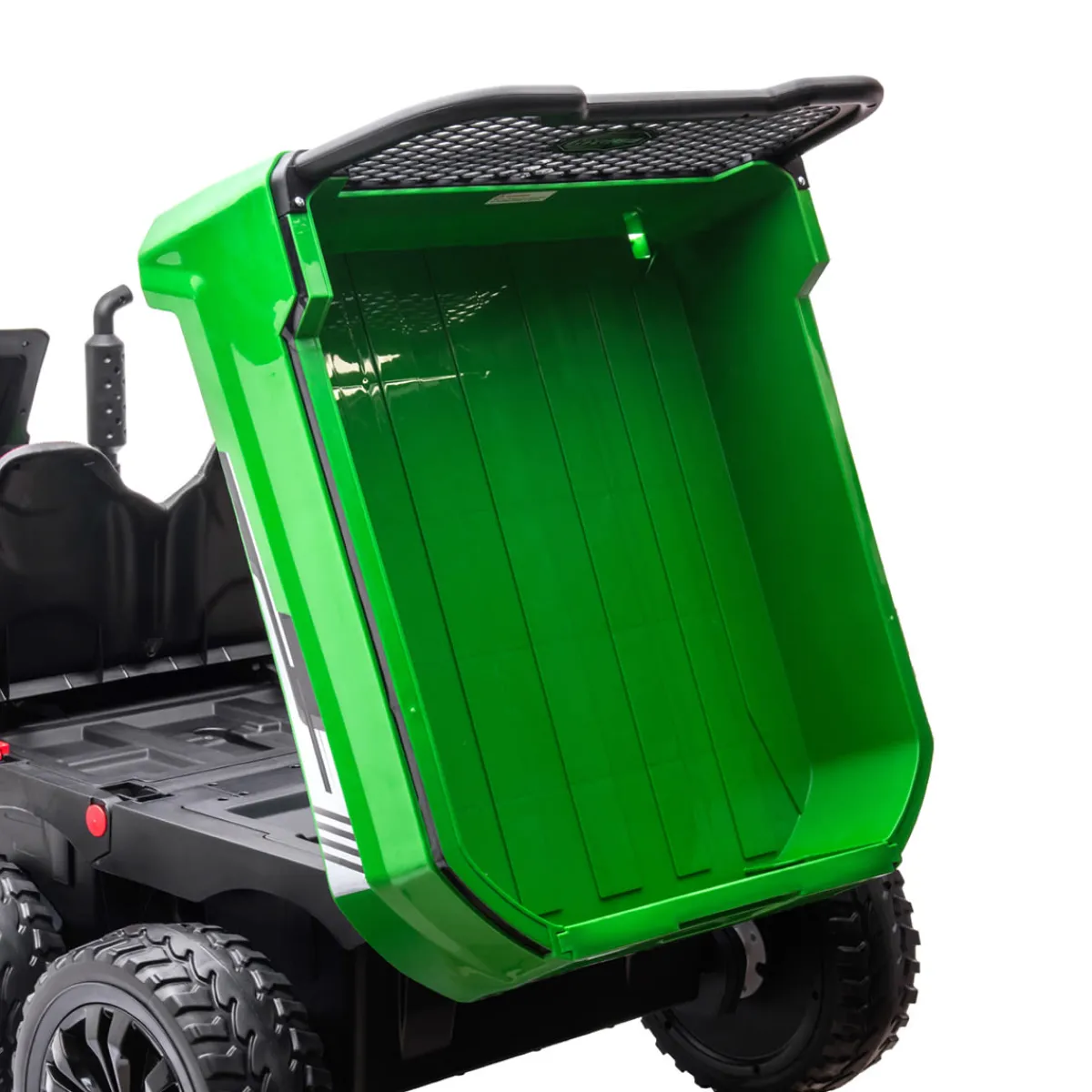 Kids DTI Direct Inc 24V 6 Wheeler Tractor Trailer with Dump Cart