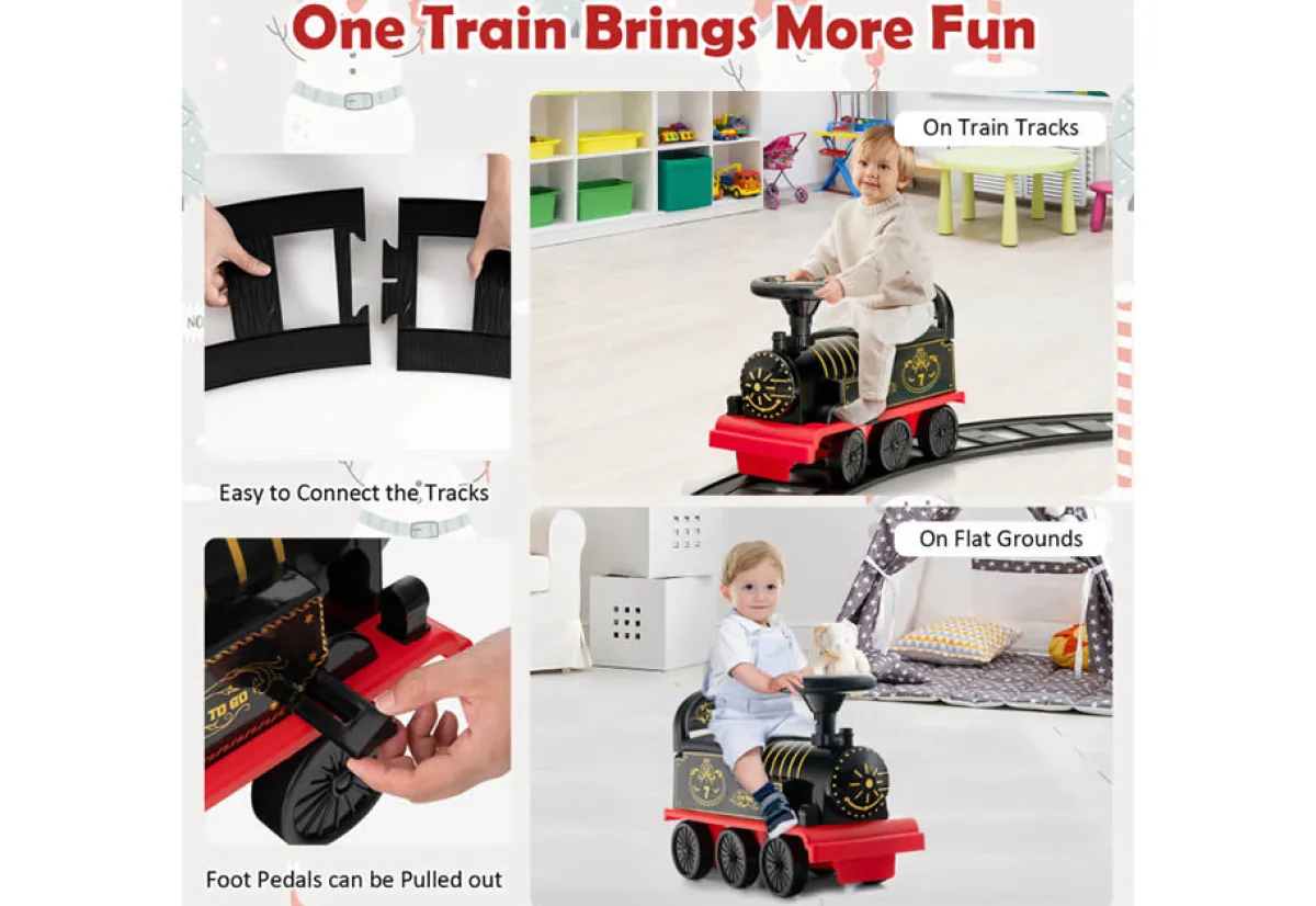 Kids GoPlus (Costway) 6V Electric Kids Ride-on Train