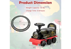 Kids GoPlus (Costway) 6V Electric Kids Ride-on Train