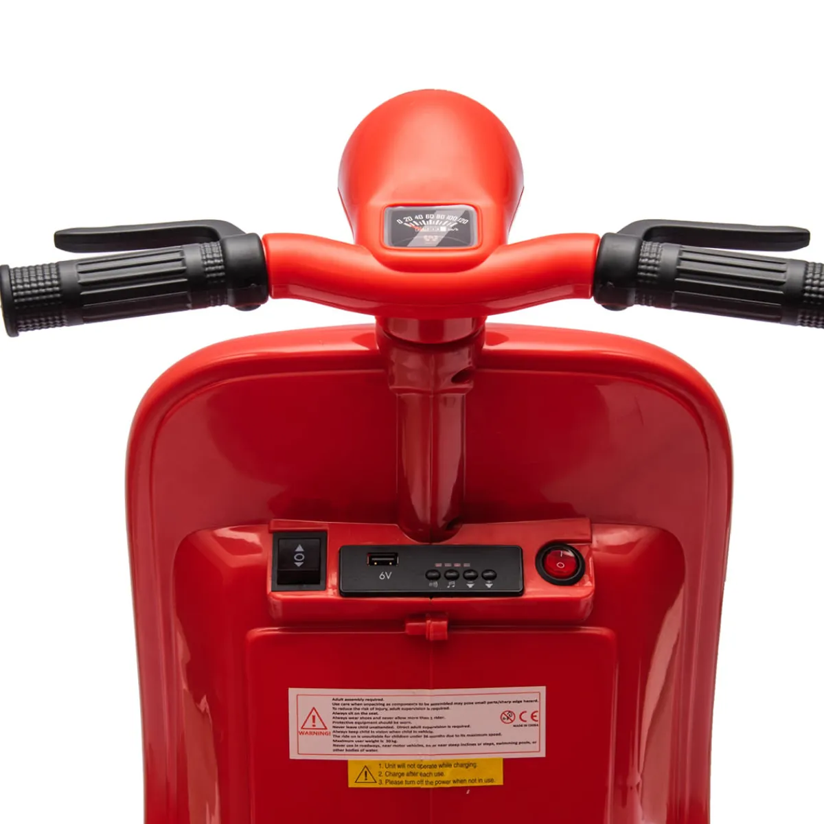 DTI Direct Inc 12V E-Vespa Ride-On Scooter
