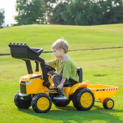 Kids DTI Direct Inc 12V Excavator Ride-on