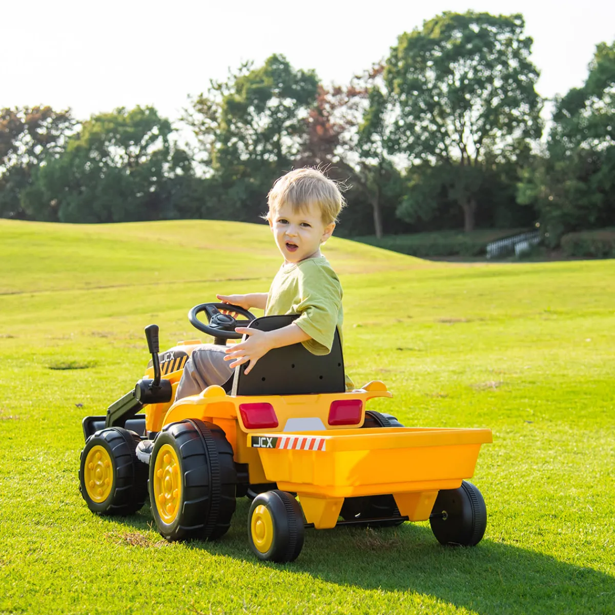 Kids DTI Direct Inc 12V Excavator Ride-on