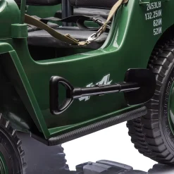 Kids DTI Direct Inc 24V Military Willy Jeep Ride-On