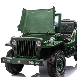 Kids DTI Direct Inc 24V Military Willy Jeep Ride-On