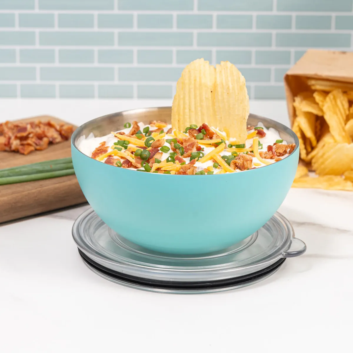 Served LLC Vacuum-Insulated Serving Bowl