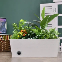 EP DESIGN LAB Wall Hanging Self-Watering Pot System for Indoor Plants (Set of 3)