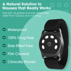 ReliefBand Medical Technologies Waterproof Anti-Nausea Sports Wristband