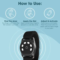 ReliefBand Medical Technologies Waterproof Anti-Nausea Sports Wristband