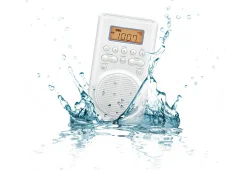 Sangean America, Inc. Waterproof Weather Alert Shower Radio