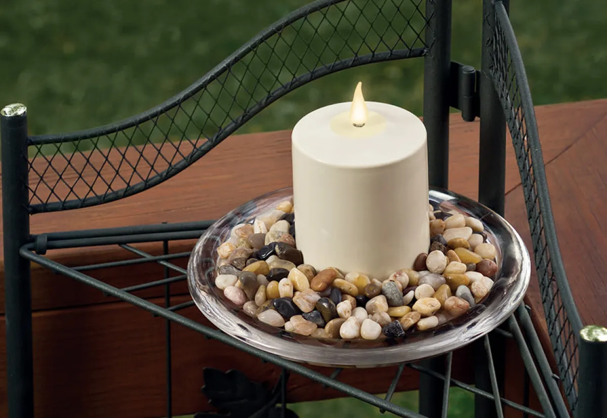 Smart Solar Inc. Weatherproof LED Candles (Set of 3)