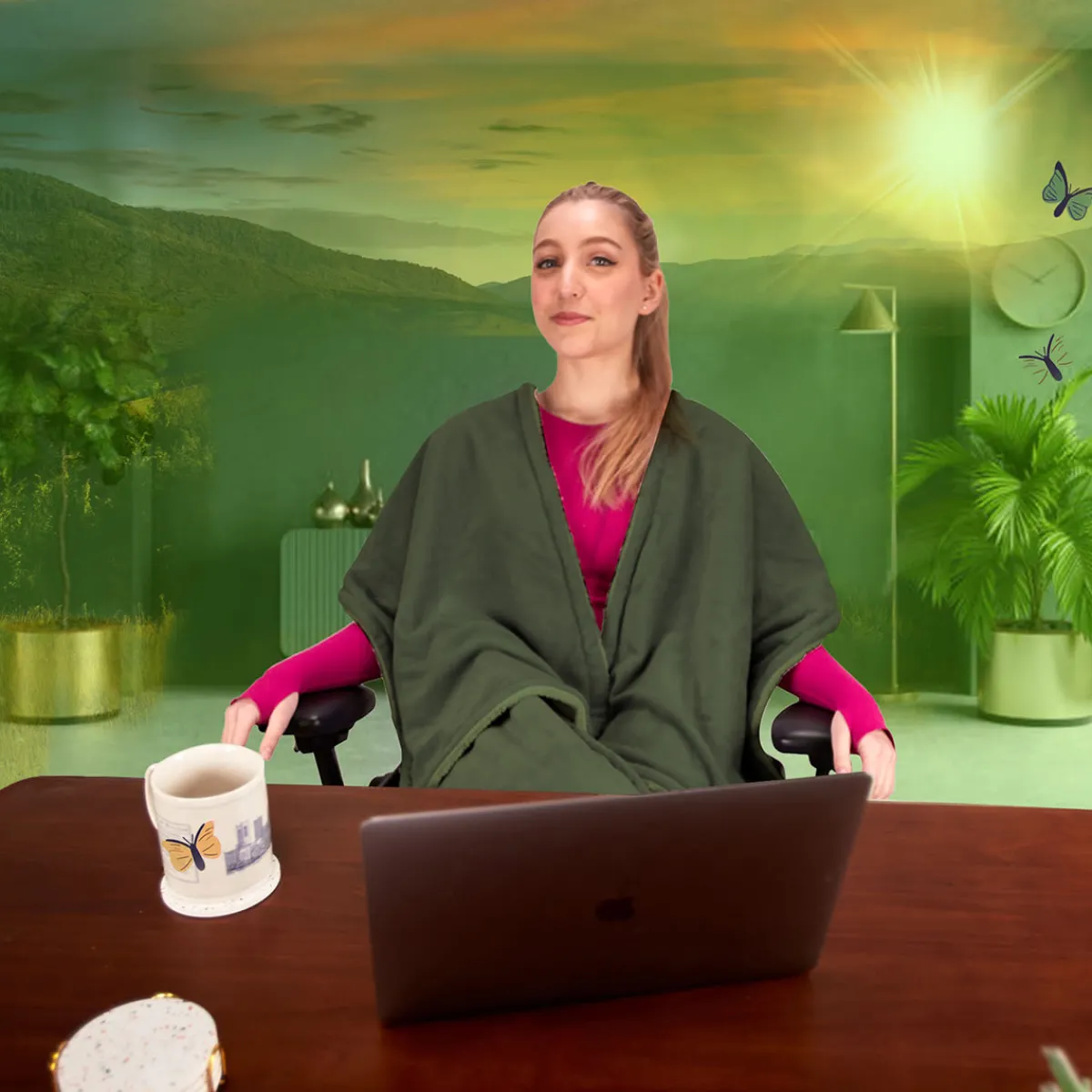 GoPlus (Costway) Weighted Office Chair Blanket