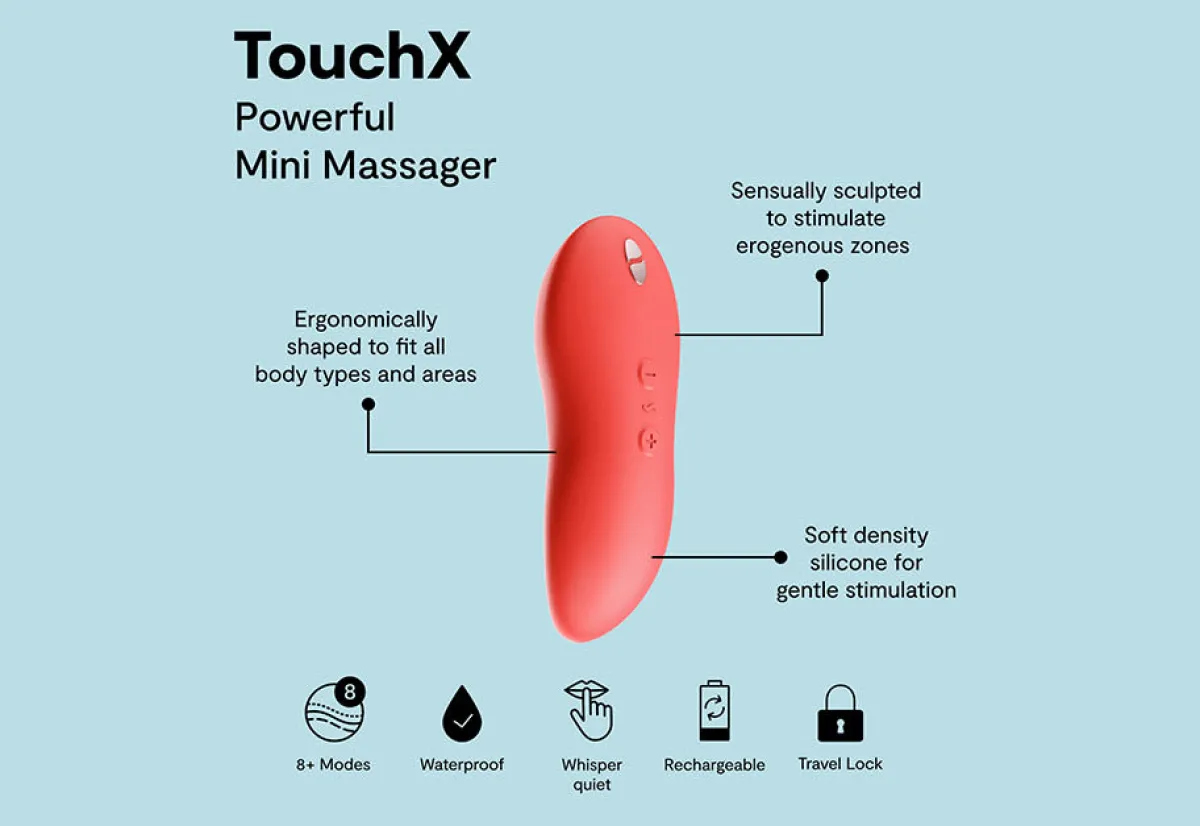VLC Distribution Co. We-Vibe Touch X Lay-On Vibrator