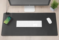 Teleshop Inc. Wireless Charging Desk Pad