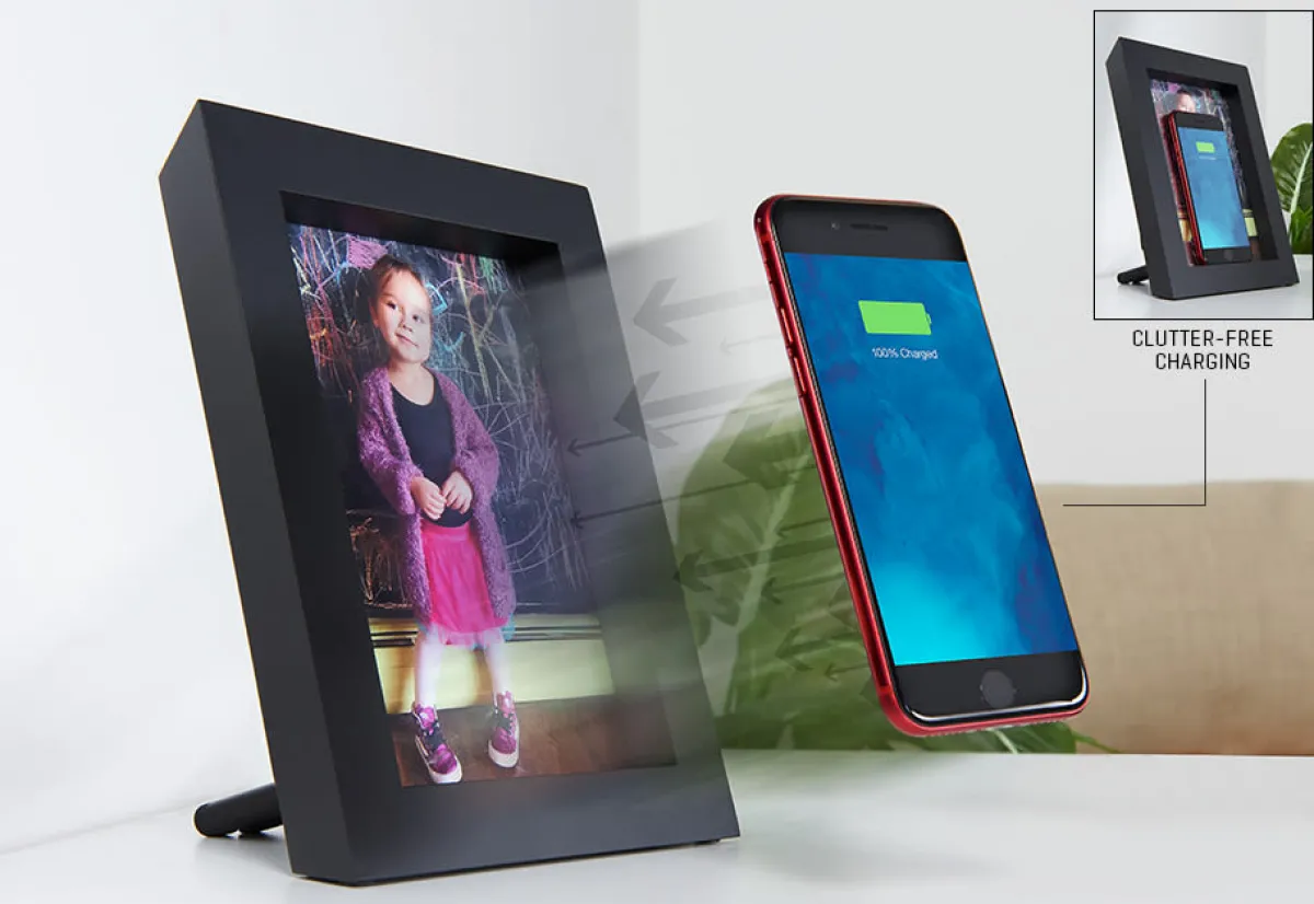 Sungale Wireless Charging Picture Frame