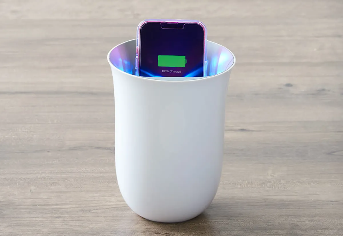MyKronoz (Bow USA) Wireless Charging Station with UV Sanitizer