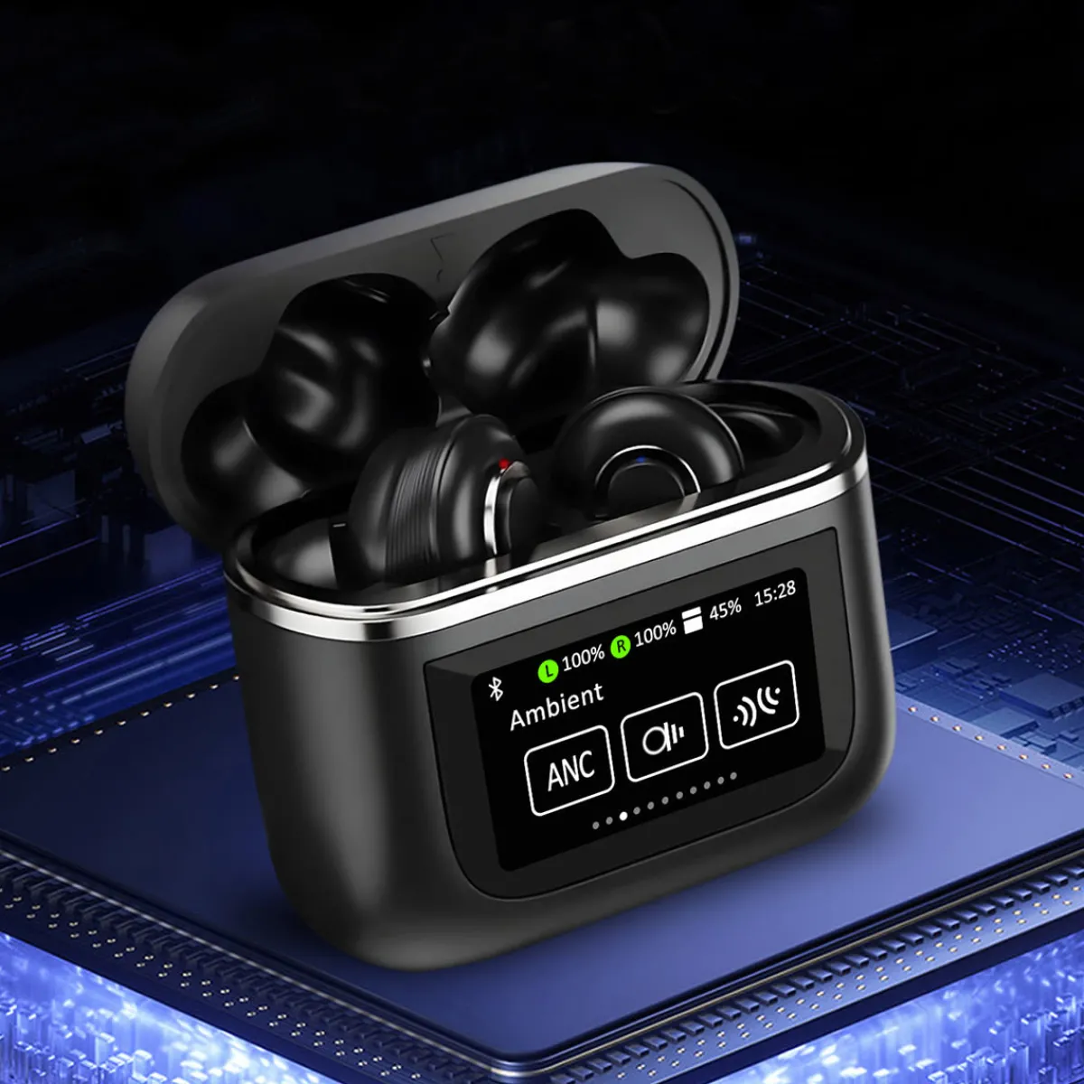 Twelve South, LLC Wireless Earbuds with Touchscreen Smart Case