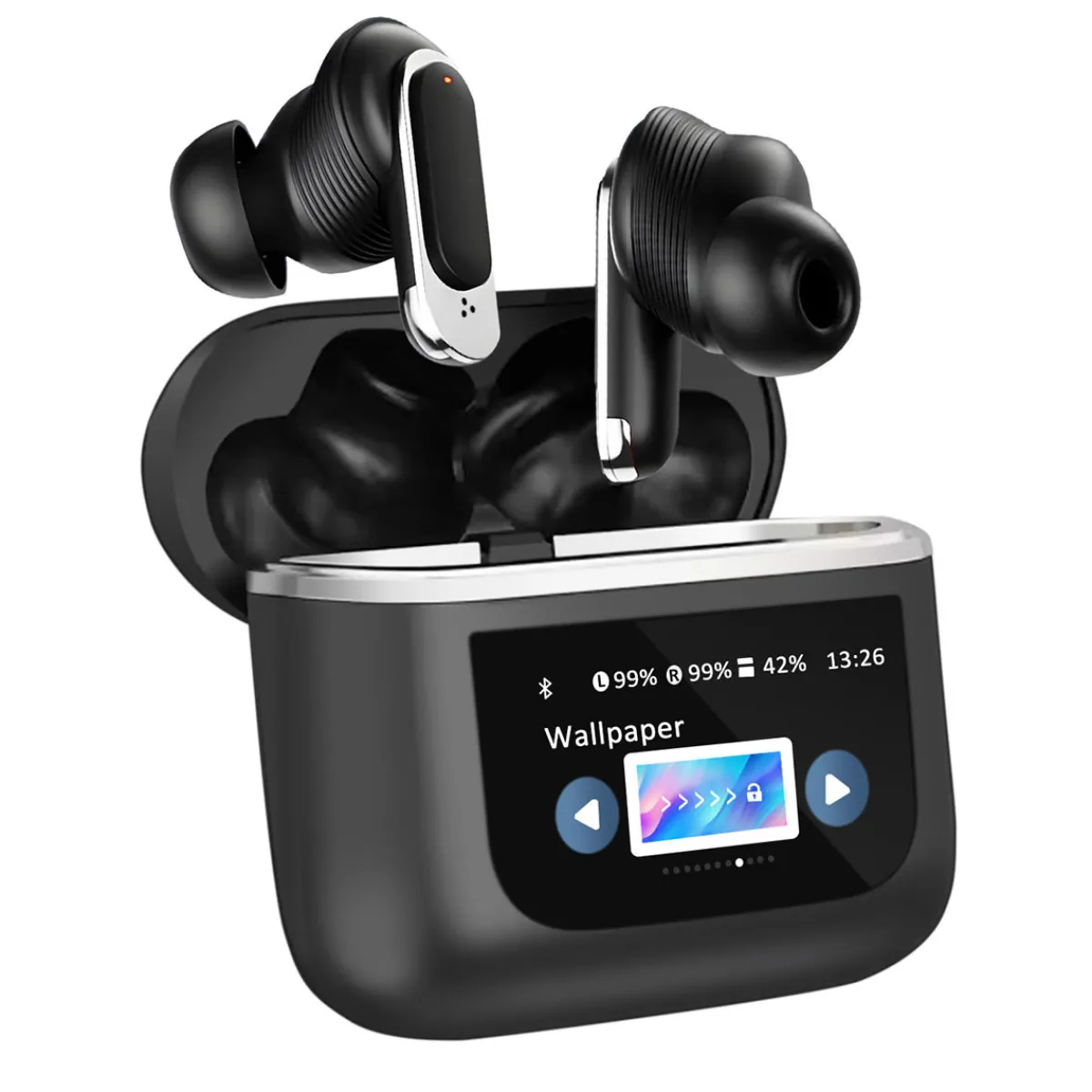 Twelve South, LLC Wireless Earbuds with Touchscreen Smart Case