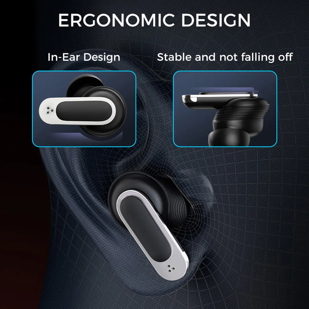 Twelve South, LLC Wireless Earbuds with Touchscreen Smart Case