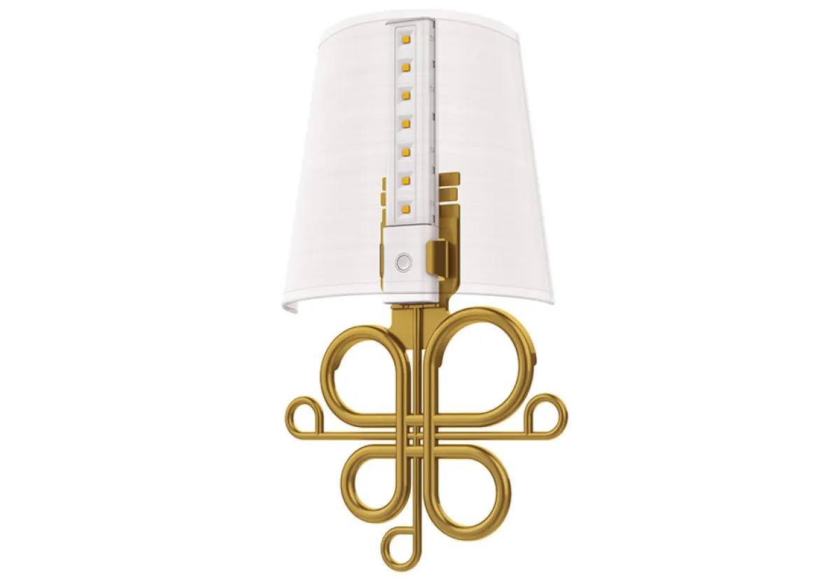 Vupoint Solutions, Inc. Wireless LED Wall Sconces (Set of 2)