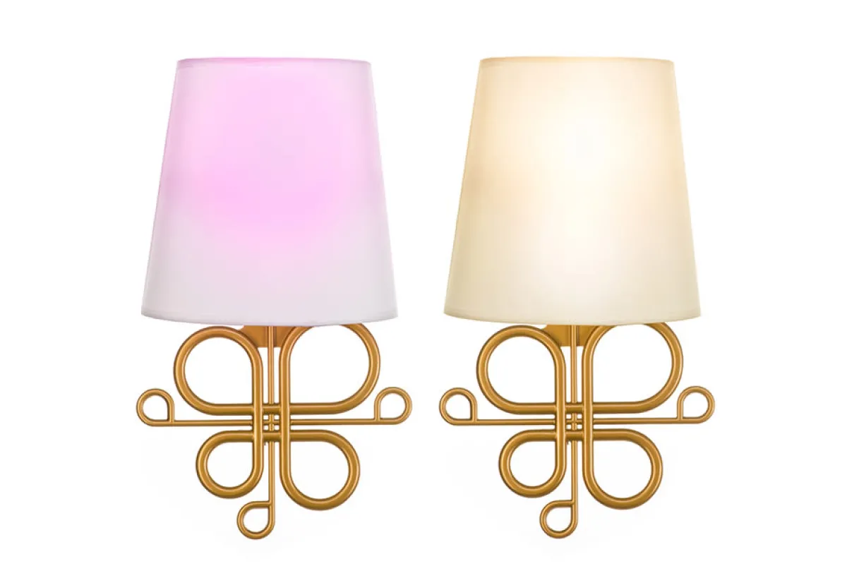Vupoint Solutions, Inc. Wireless LED Wall Sconces (Set of 2)