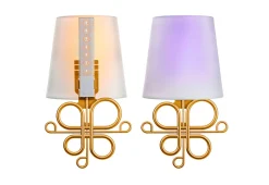 Vupoint Solutions, Inc. Wireless LED Wall Sconces (Set of 2)