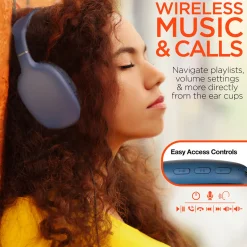 Jem Accessories, Inc. Wireless Over-the-Ear Headphones