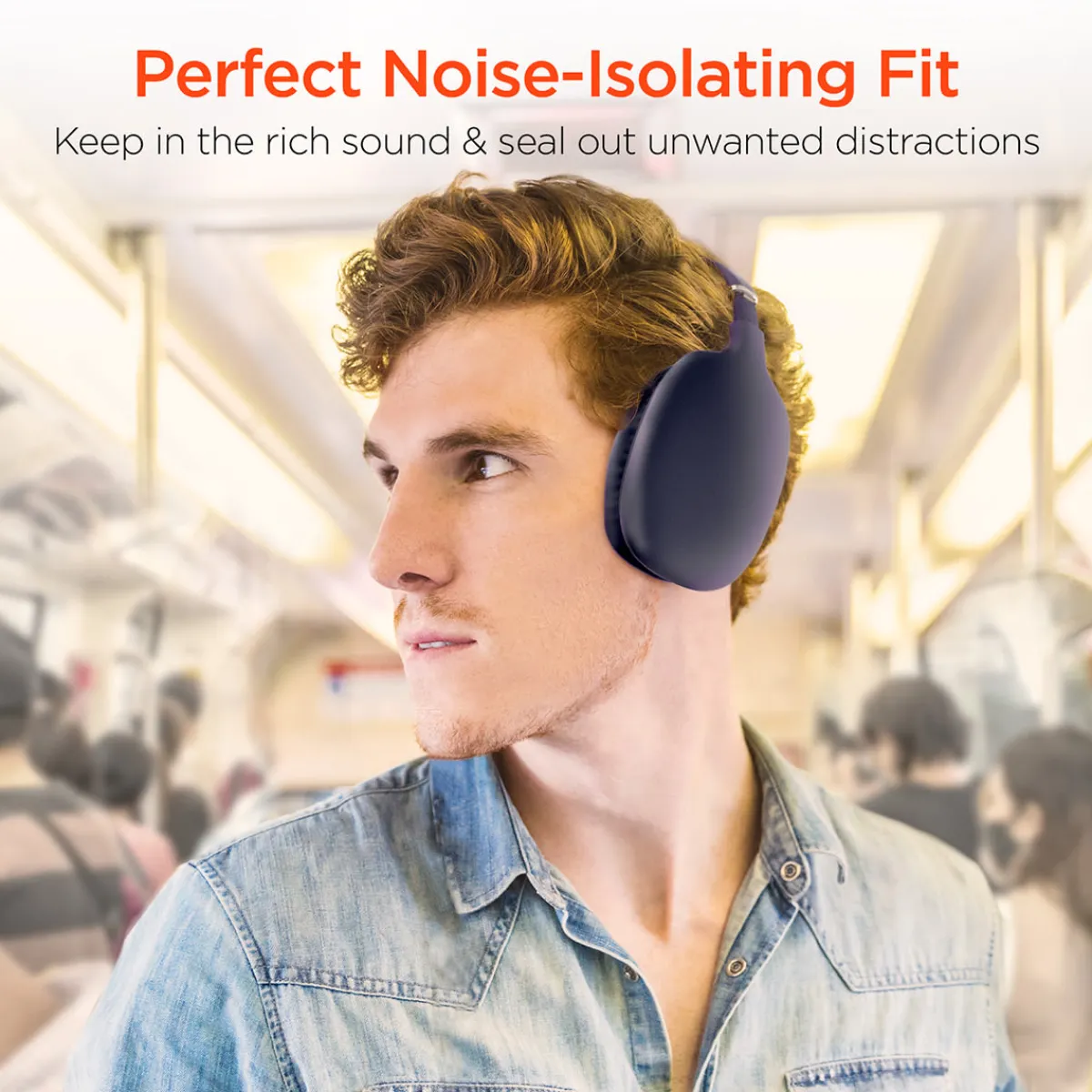 Jem Accessories, Inc. Wireless Over-the-Ear Headphones