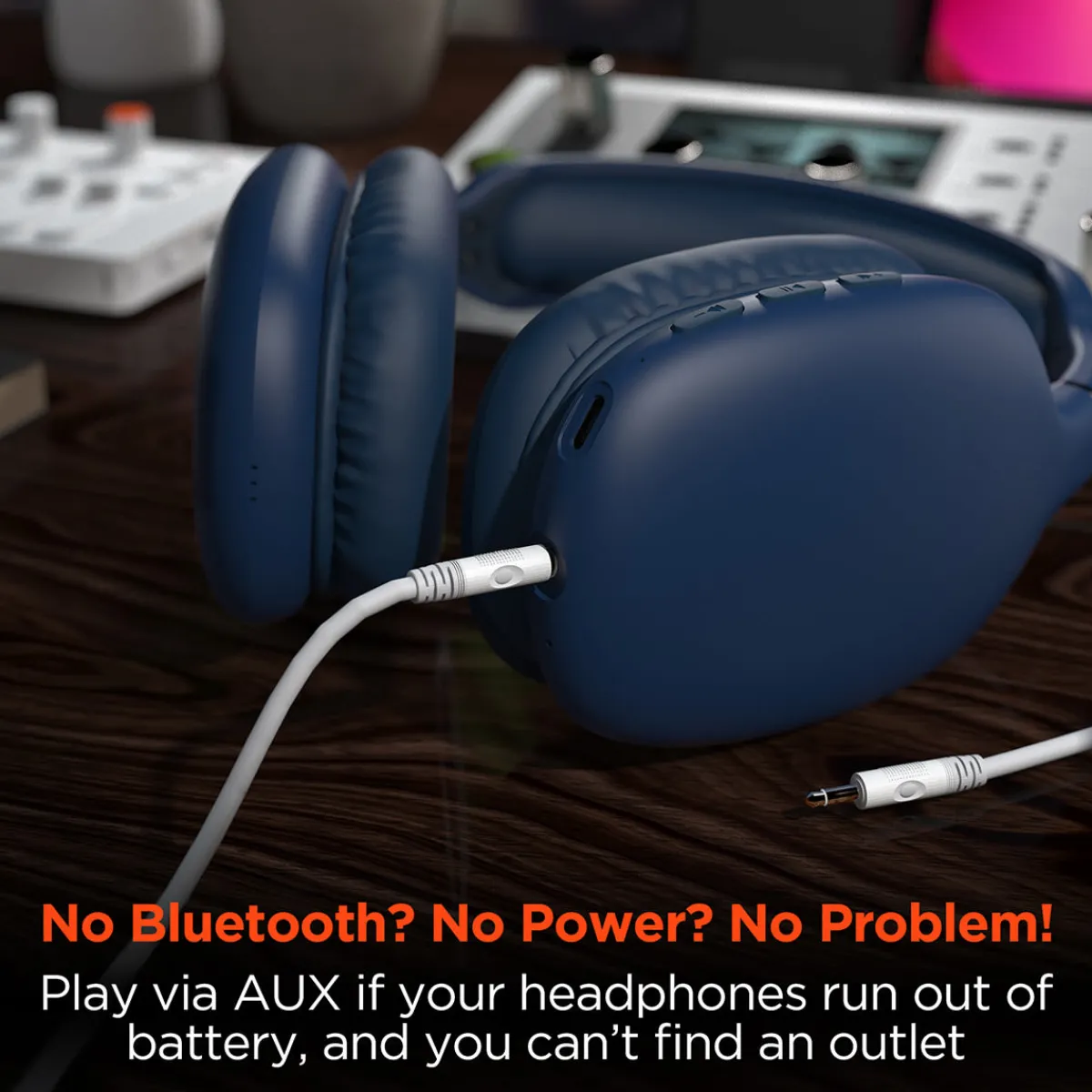 Jem Accessories, Inc. Wireless Over-the-Ear Headphones