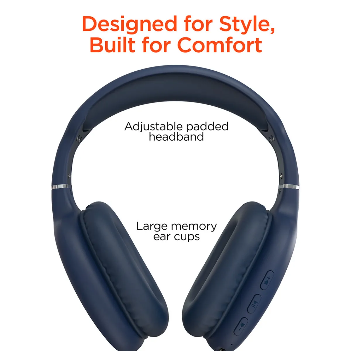 Jem Accessories, Inc. Wireless Over-the-Ear Headphones