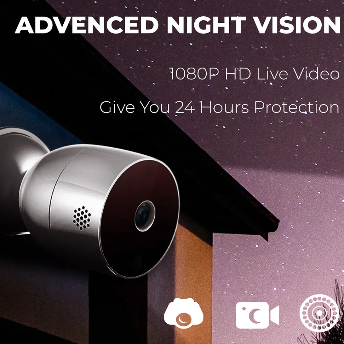 SCTP Inc (RSPA and Sungale) Wireless 1080P Outdoor Smart Security Camera