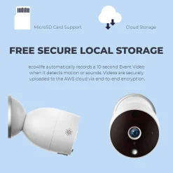 SCTP Inc (RSPA and Sungale) Wireless 1080P Outdoor Smart Security Camera