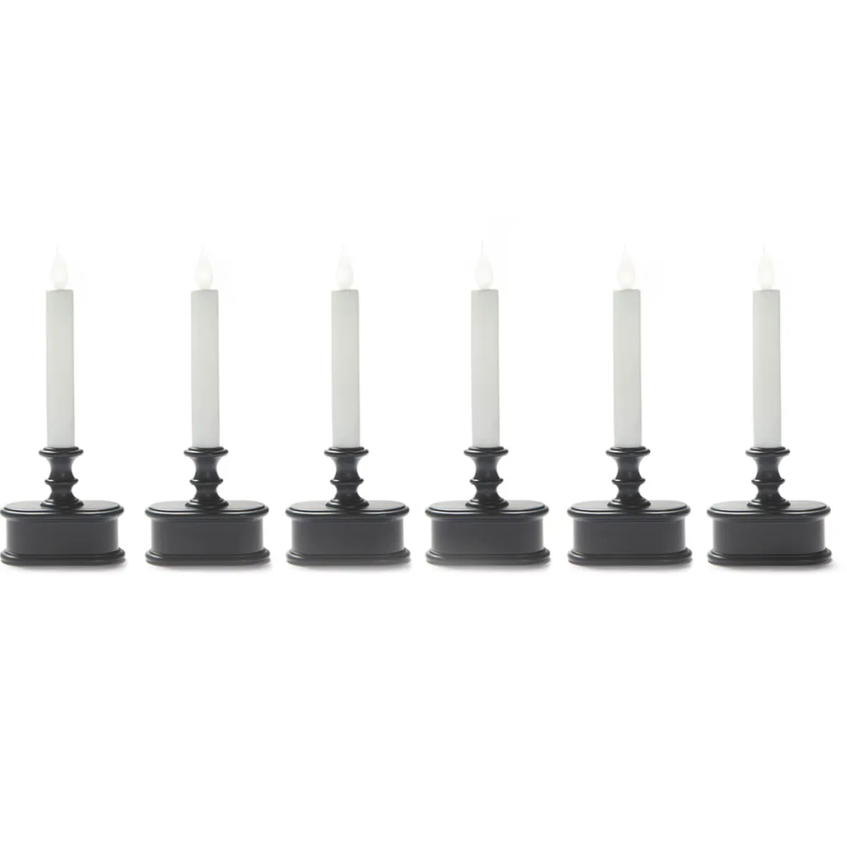 Camelot SI, LLC Wireless Sensor LED Window Candles (Set of 6)