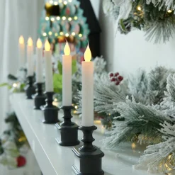 Camelot SI, LLC Wireless Sensor LED Window Candles (Set of 6)