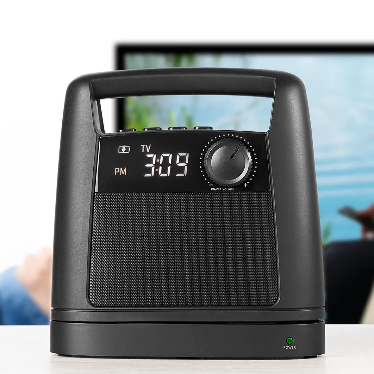 Sharper Image Wireless TV Speaker by
