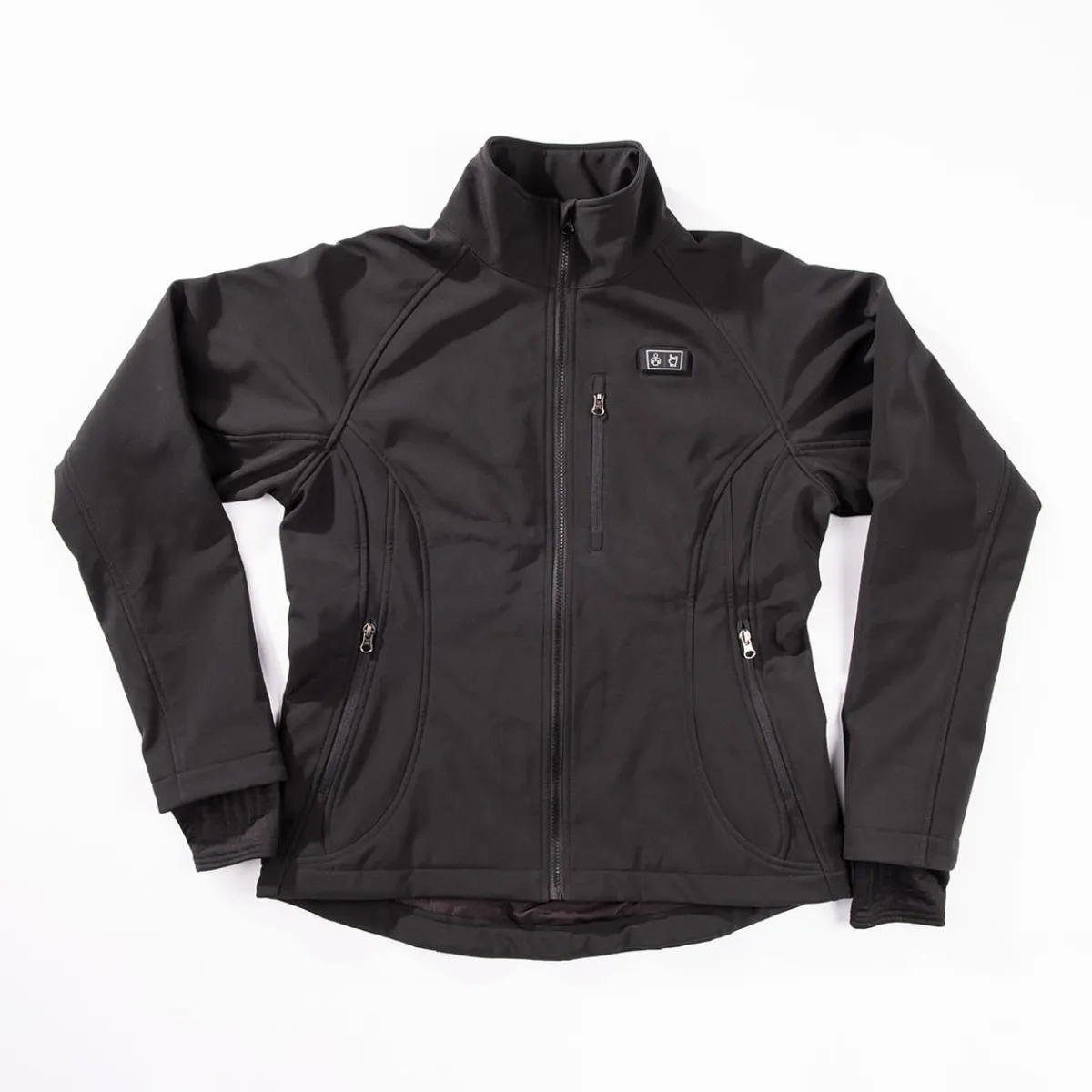 Sharper Image Women's Rechargeable Heated Softshell Jacket by